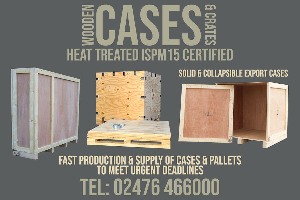 Heat Treated ISPM15 Wooden Shipping Crates and Cases